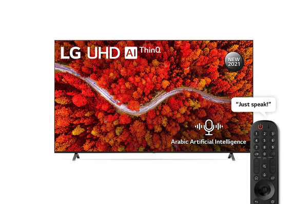 LG UHD 4K TV 82 Inch UP80 Series Cinema Screen Design 4K